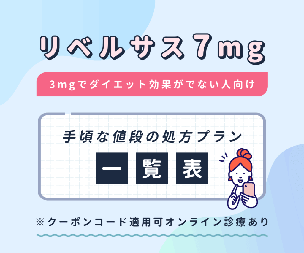 リベルサス通販7mgが安い購入サイトの料金一覧比較