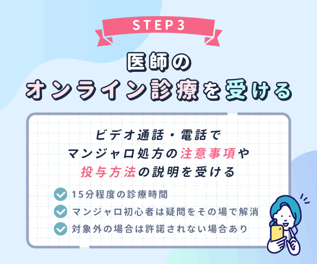 ビデオまたは電話でオンライン診療を受ける